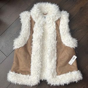 Old Navy fur vest